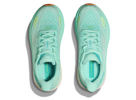 HOKA Women's Clifton 9 Running Shoes - SEAFOAM / AQUA BREEZE