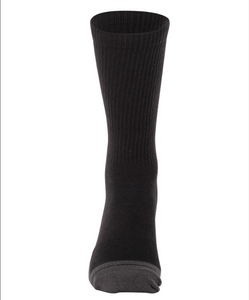 Under Armour Performance Tech Unisex Cushioned CREW Socks 3 pack - Black (001)