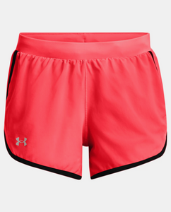 Under Armor Women's Fly-By 2.0 Shorts - Beta / Black (628)