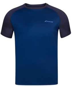 Babolat Boys Play Crew Neck Tee -  ESTATE BLUE