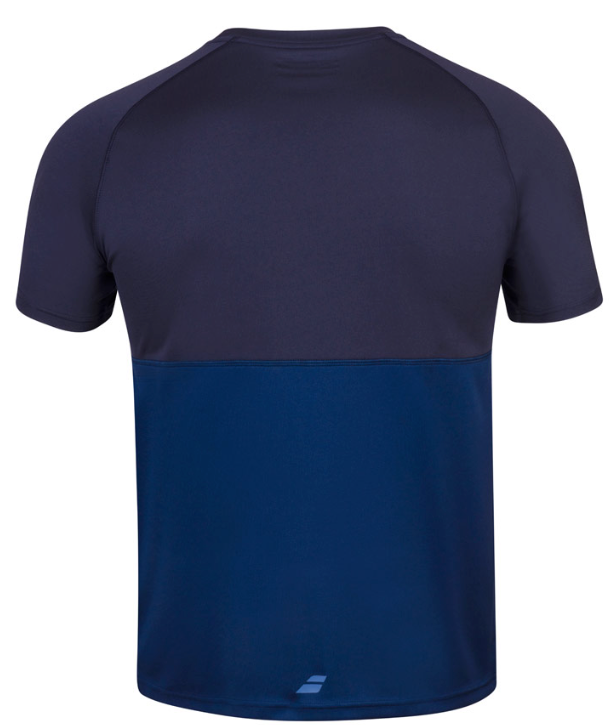 Babolat Boys Play Crew Neck Tee -  ESTATE BLUE