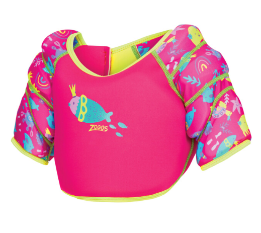 Zoggs Sea Queen Water Wings Swim Vest - Pink