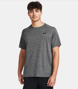 Under Armour Men's Tech Textured Short Sleeve T-Shirt - Castlerock (025)