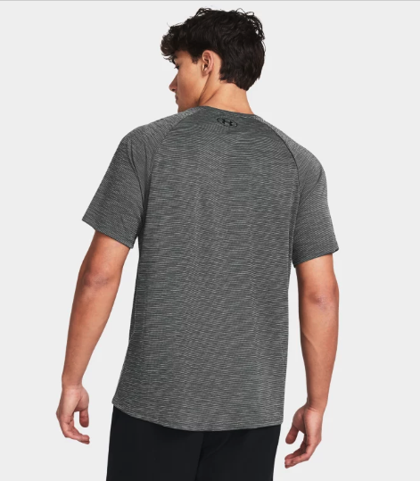 Under Armour Men's Tech Textured Short Sleeve T-Shirt - Castlerock (025)