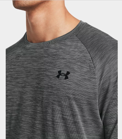 Under Armour Men's Tech Textured Short Sleeve T-Shirt - Castlerock (025)