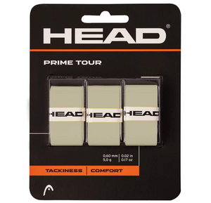 Head Prime Tour Overgrips - Grey (3 pack)