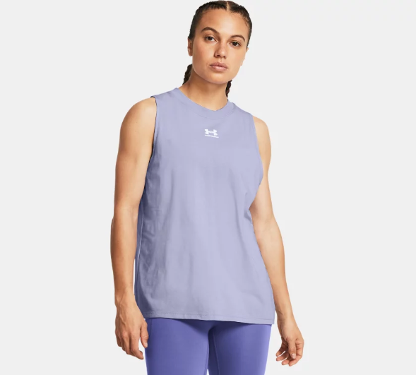 Under Armour Women's Rival  Muscle Tank - CELESTE (539)