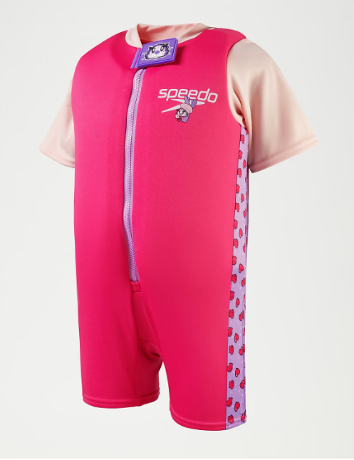 Infant Learn to Swim Aria Sea Otter Float Suit Pink