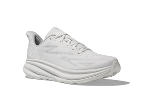 HOKA Women's Clifton 9 Running Shoes - WHITE/WHITE