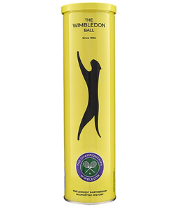 Slazenger Wimbledon Tennis Balls - 4 ball can