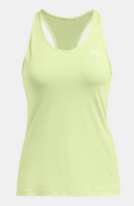 Under Armour Women's HeatGear® Racer Print Tank - Retro Green (383)