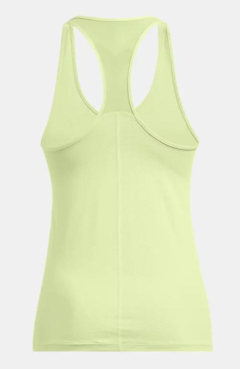 Under Armour Women's HeatGear® Racer Print Tank - Retro Green (383)