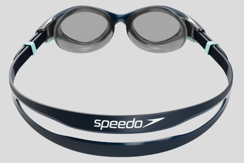 Speedo Biofuse 2.0 Womens Swimming Goggles Smoke Lens - Navy/Blue