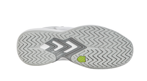 K-Swiss Women's Ultrashot Tennis Shoes - Gray Violet/ White/ Lime Green