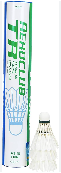 Yonex Aeroclub TR Badminton Feather Shuttlecock - 1 dozen