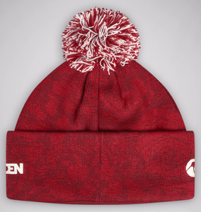 Canterbury Adult Unisex British & Irish Lions Fleece Lined Bobble Hat - Red