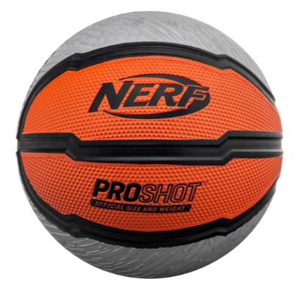 NERF Proshot Rubber Basketball V2 - size 7