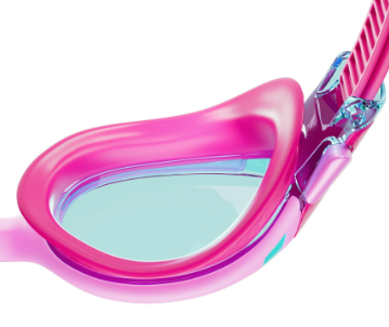 Speedo Biofuse 2.0 Junior Swimming Goggles - FLAMINGO PINK/ELECTRIC PINK/BLUE LENS