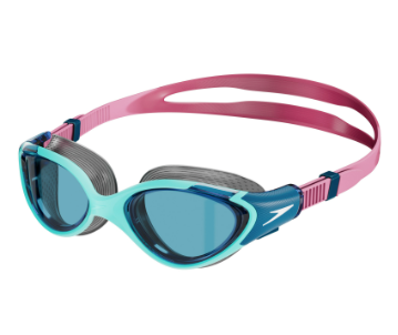 Speedo Biofuse 2.0 Womens Swimming Goggles Orange Lens - MARINE BLUE/PEACOCK/FUNNY PINK