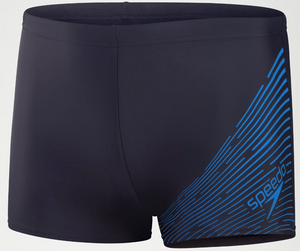 Speedo Men's Medley Logo Aquashort - Navy/Blue