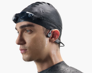 Shokz OPENSWIM PRO Bone Conduction Bluetooth/MP3 Sport Headphones - Grey