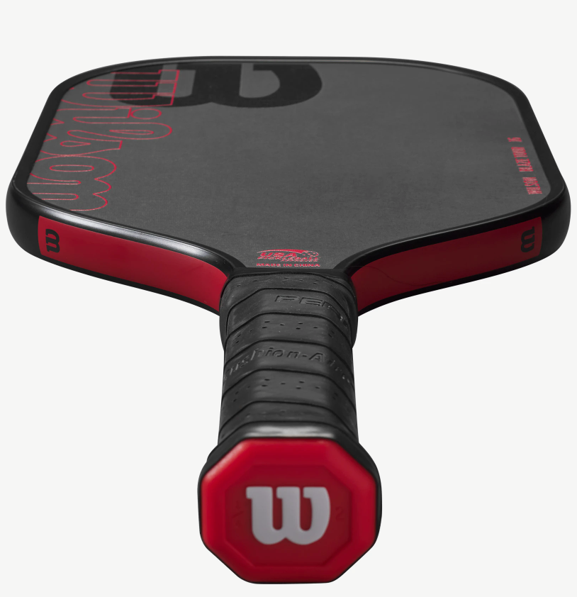 Wilson BLAZE TOUR 16 Pickleball Paddle - Black/Red