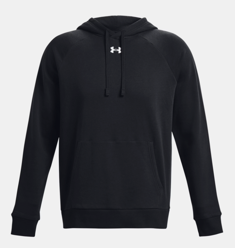 Under Armour Men's Rival Fleece Hoodie - Black (001)