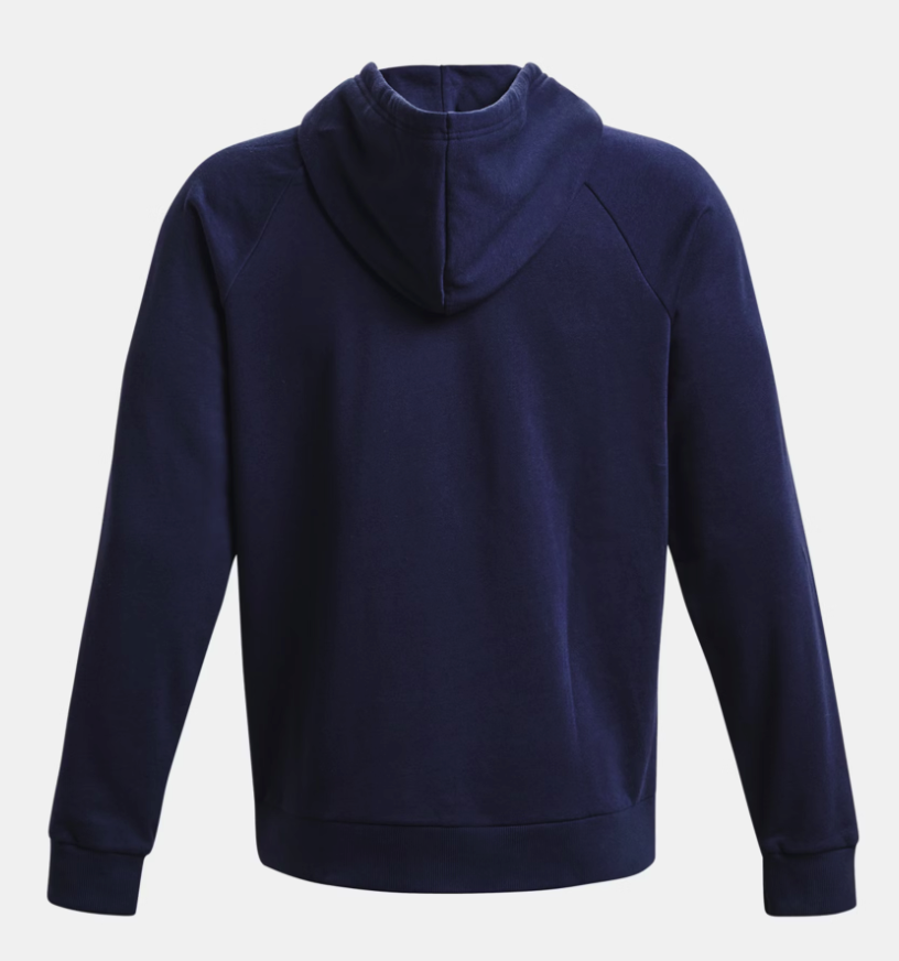 Under Armour Men's Rival Fleece Hoodie - Midnight Navy / White - (410)