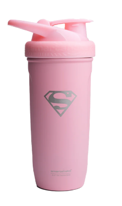 Smartshake Reforce Stainless Steel Shaker DC Superman/DC Supergirl - 900ml