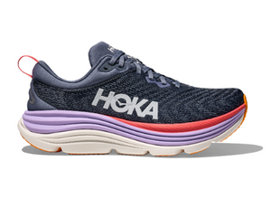 HOKA Women's Gaviota 5 Running Shoes - ANCHOR / GRAPEFRUIT