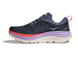 HOKA Women's Gaviota 5 Running Shoes - ANCHOR / GRAPEFRUIT