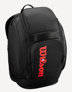 Wilson Clash V3 Backpack- Black/ Infared