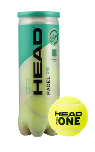 Head PADEL ONE Tennis Balls - 3 ball can