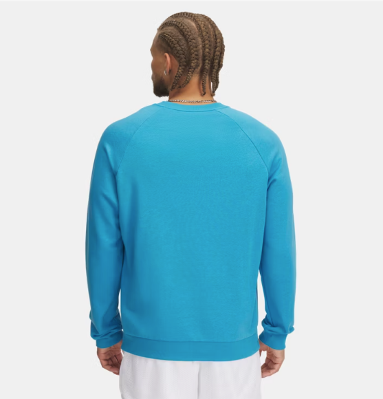 Under Armour Men's Rival Fleece Crew - Ether Blue/White (452)