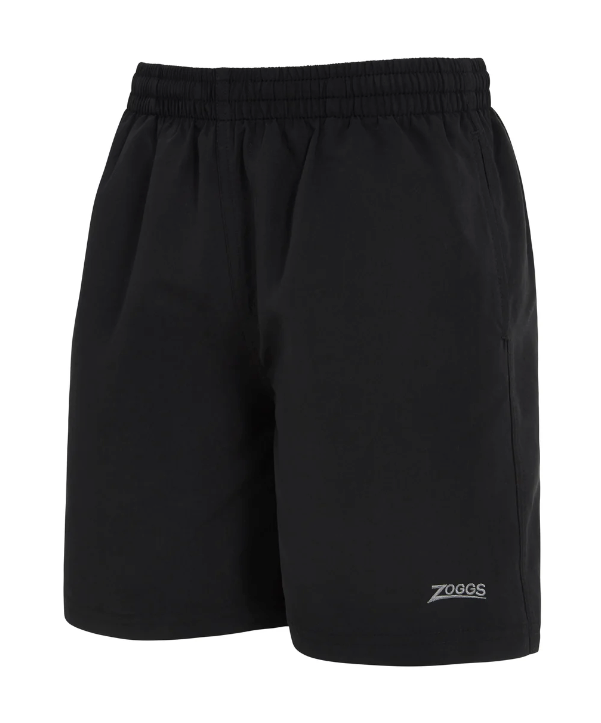 Zoggs Boys Penrith 15" Durafeel Swim Shorts - Black