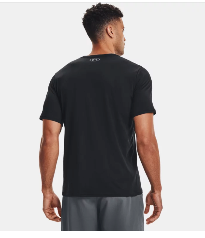 Under Armour Men's Sportstyle Left Chest Short Sleeve T-Shirt - Black (001)