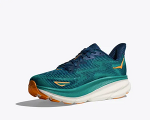 HOKA Men's Clifton 9 Running Shoes - MIDNIGHT / OCEANIC