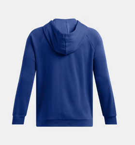 Under Armour Men's Rival Fleece Full-Zip Hoodie - Tech Blue/White