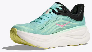 HOKA Women's Bondi 9 Running Shoes - Blue Spark / Mint Fluorite