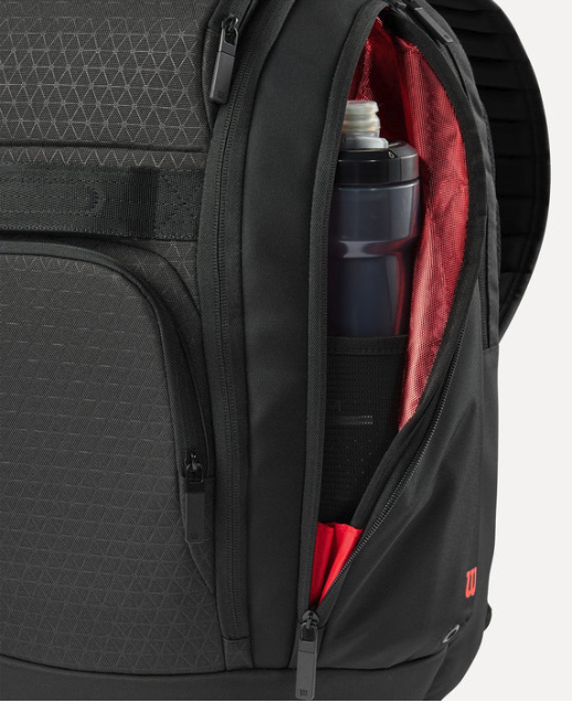 Wilson Clash V3 Backpack- Black/ Infared