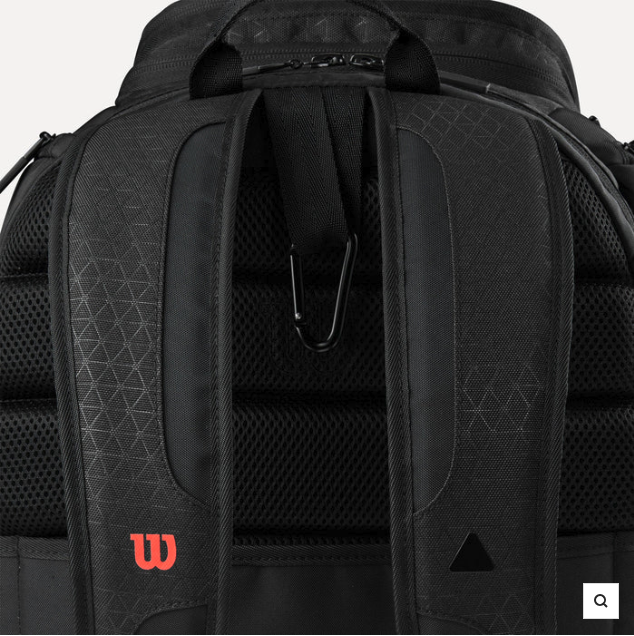 Wilson Clash V3 Backpack- Black/ Infared