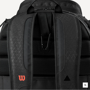 Wilson Clash V3 Backpack- Black/ Infared