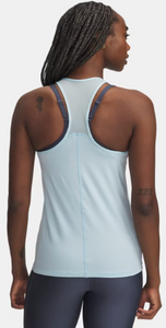 Under Armour Women's Mesh Racer Tank - Stream/ White (494)