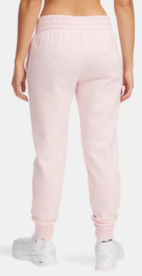 Under Armour Women's Rival Fleece Joggers - Prime Pink/ White (647)