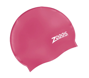 Zoggs Silicone Swimming Cap - Pink