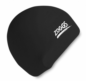 Zoggs Silicone Swimming Cap - Black