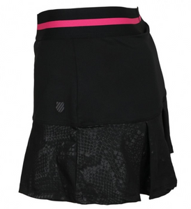 K-Swiss Women's Hypercourt Express Skirt - Black Beauty
