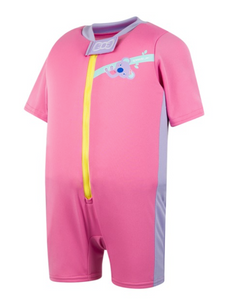 Speedo Kids Koala Printed Swimming Float Suit - Pink