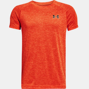 Under Armour Boy's Tech 2.0 Short Sleeve T-Shirt - Phoenix Fire (296)