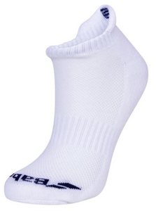 Babolat Women's Invisible No Show Socks - White (2 pack)